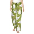 thumbnail image 1 of Sigee Lovely Chickens Print Women's Soft Pajama Pants - Breathable and Comfortable Lounge Sleep Bottoms with Elastic Waistband and Pockets-Medium, 1 of 9