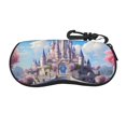 Sigee Majestic Fantasy Castle for Soft Eyeglass Cases for Women and Men