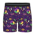 thumbnail image 1 of Sigee Mardi Gras and Donuts for Men's Boxer Briefs,Moisture Wicking and Breathable XX-Large, 1 of 9