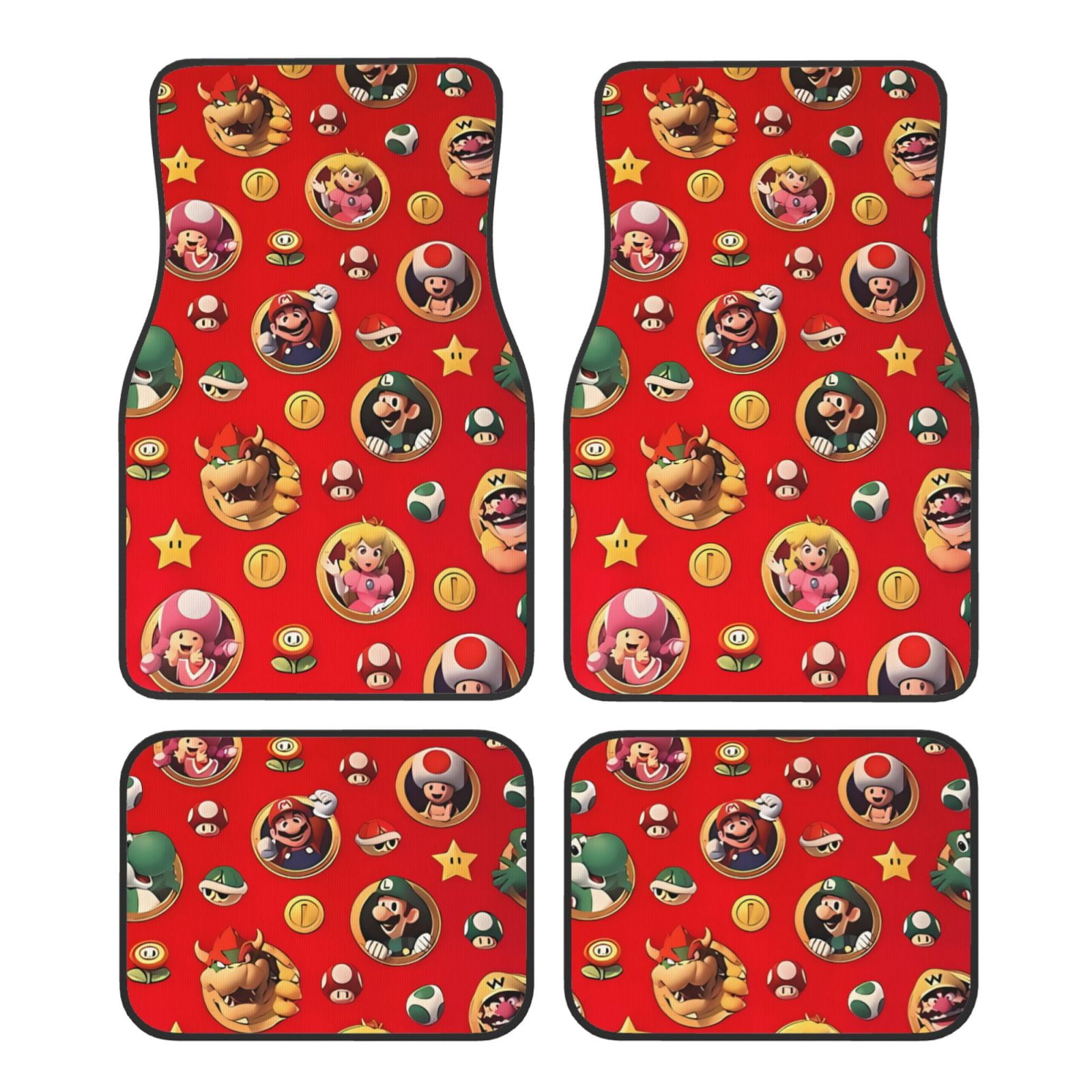 Sigee Mario Bv for All 4Piece Floor Mats, AllWeather Car Mats Universal Fit Floor Mats for