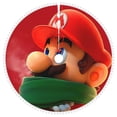 thumbnail image 1 of Sigee Mario Cm for Christmas Decoration Tree Skirt Christmas Tee Skirt with Pom Pom Trim,Christmas Home Decor Holiday Tree Skirt Fits Christmas Tree,30", 1 of 8