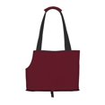 Sigee Maroon for Pet Carrier Bag for Puppy with Pockets for Walking
