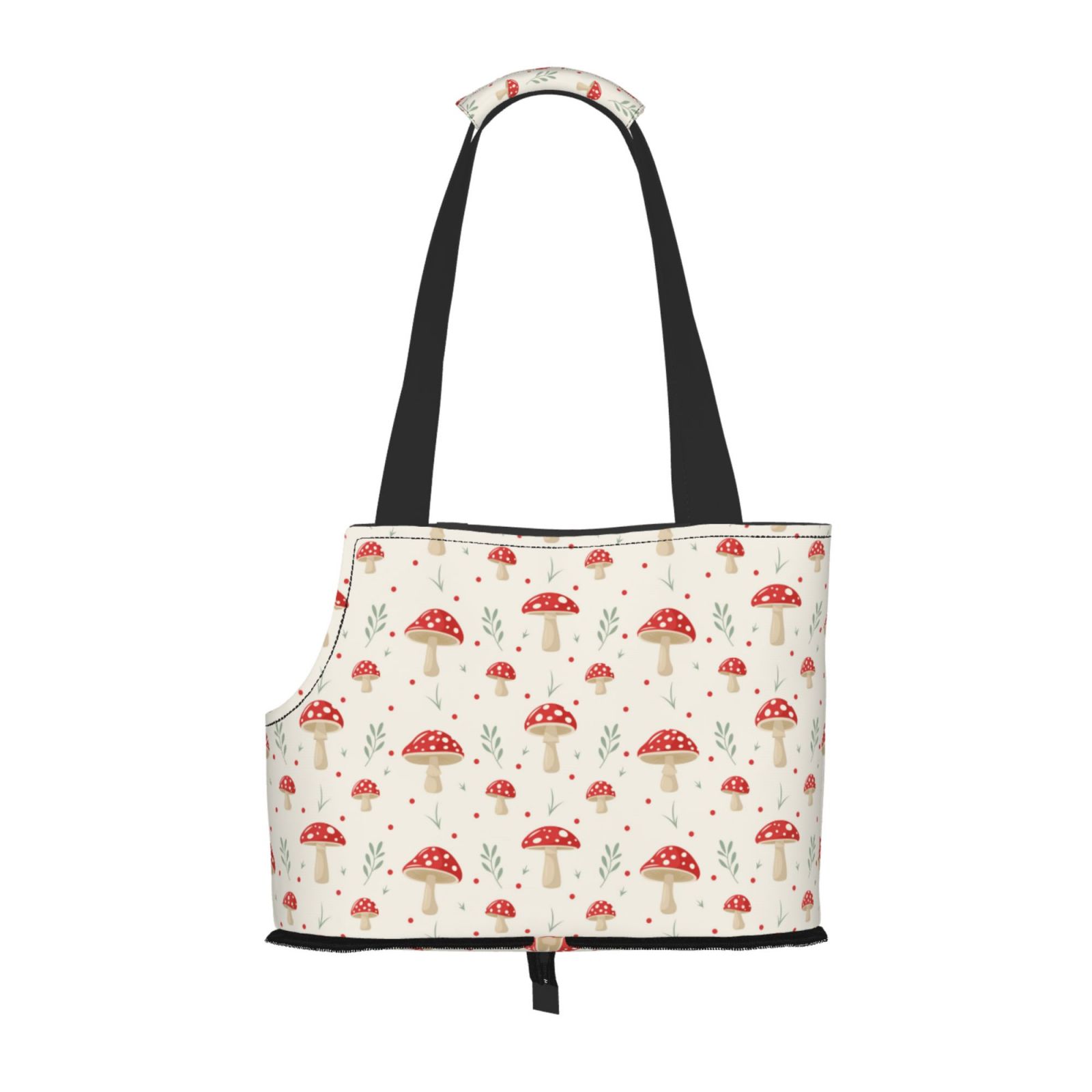 Sigee Mushroom for Pet Carrier Bag for Puppy with Pockets for Walking
