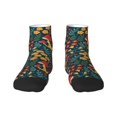 thumbnail image 1 of Sigee Mushrooms And Flowers for Crew Soft Moisture-wicking Socks ,Cushion Moisture Wicking Boot Socks for Men and Women, 1 of 7
