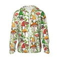 thumbnail image 1 of Sigee Mushrooms Gnomes Print UPF50+ Men's Sun Protection Hoodie Shirt SPF UV Shirt Long Sleeve Fishing Outdoor Lightweight, S-3XL, 1 of 9