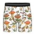 thumbnail image 1 of Sigee Mushrooms for Men's Boxer Briefs,Moisture Wicking and Breathable Medium, 1 of 9
