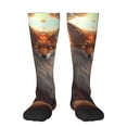 thumbnail image 1 of Sigee Mystic Fox With Halo for Socks for Men Women Socks Stocking Compression Socks, 1 of 6