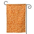 thumbnail image 1 of Sigee Orange Glitter for Live Happy Decorative Small Garden Flag,Double Sided Yard Flags Holiday Garden Flags for All Seasons, 1 of 1