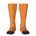 thumbnail image 1 of Sigee Orange Glitter for Socks for Men Women Gifts for Him Boyfriend Teenage Boys Stocking Stuffers, 1 of 6
