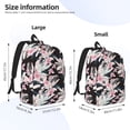thumbnail image 1 of Sigee Orchids Flowers for Canvas Large Capacity Laptop Backpack for Men and Women, Travel Backpack, 1 of 8