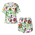 thumbnail image 1 of Sigee Paisley for Sleepwear Casual Pjs with Pockets Women's Pajamas Sets Shorts 2 Piece Short Sleeve Lounge Sets Small, 1 of 9