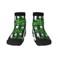 thumbnail image 1 of Sigee Palm Greenery for Crew Soft Moisture-wicking Socks ,Cushion Moisture Wicking Boot Socks for Men and Women, 1 of 7