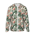 thumbnail image 1 of Sigee Palm Trees and Tropical Print UPF50+ Men's Sun Protection Hoodie Shirt SPF UV Shirt Long Sleeve Fishing Outdoor Lightweight, S-3XL, 1 of 9