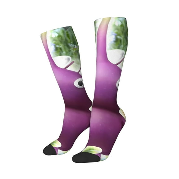 Sigee Pikmin (10) for Socks for Men Women Gifts for Him Boyfriend Teenage Boys Stocking Stuffers One Size