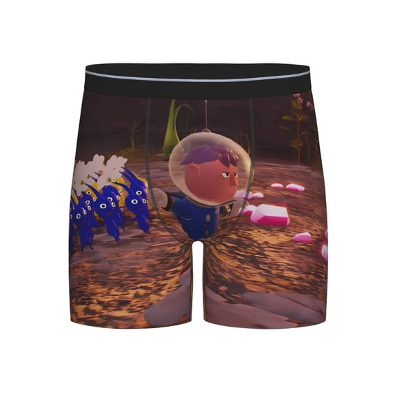 Sigee Pikmin (38) for Men's Boxer Briefs,Moisture Wicking and Breathable,XX-Large