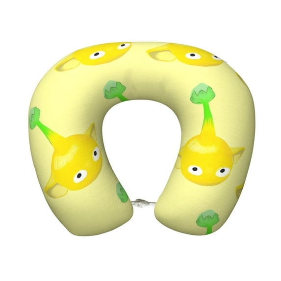 Sigee Pikmin (44) for Travel Neck PillowNeck Support Memory Foam - U-Shaped Neck Pillow for Traveling, Car, Home, Office