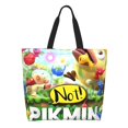 thumbnail image 1 of Sigee Pikmin (48) for Large Capacity Shopping Bag with Inner Pocket, Women's Shoulder Bag Handbag, 1 of 8