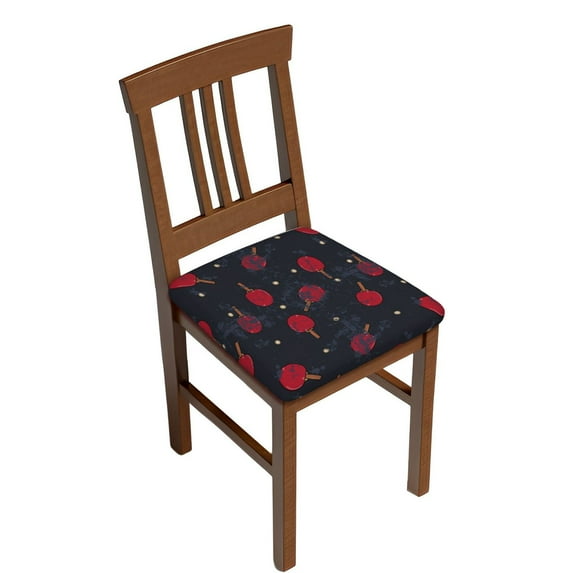 Sigee Ping Pong for Square Chair Cushion Covers for Furniture Protector, Couch Cushion Slipcovers-Four Pieces