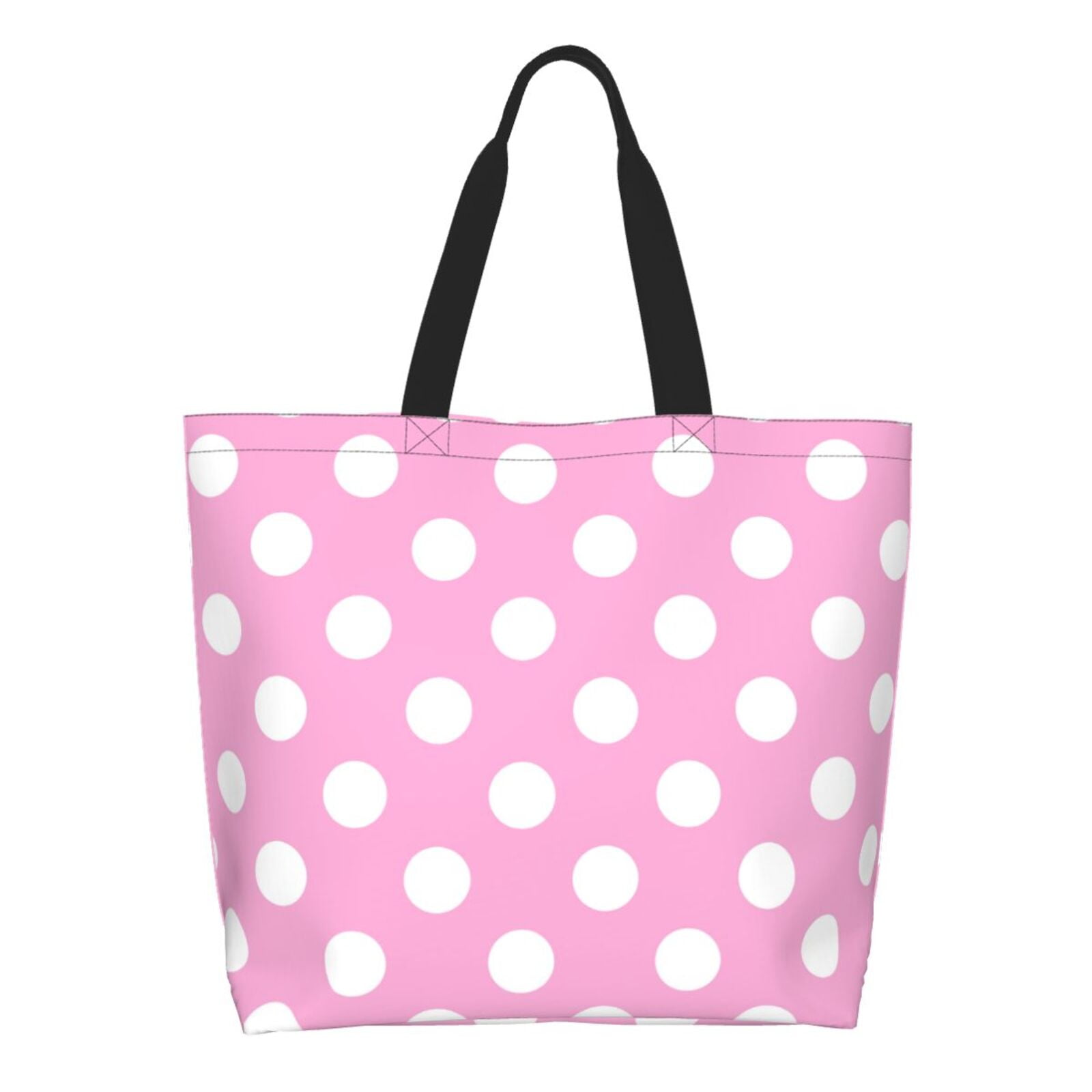 Mellshy Women's Polka Dot Tote Bag – Top Handle Shoulder Bag, Small Crossbody Purse - View #8