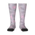 thumbnail image 1 of Sigee Pink Flamingo for Socks for Men Women Gifts for Him Boyfriend Teenage Boys Stocking Stuffers, 1 of 6