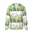 thumbnail image 1 of Sigee Plants and Insects Print UPF50+ Men's Sun Protection Hoodie Shirt SPF UV Shirt Long Sleeve Fishing Outdoor Lightweight, S-3XL, 1 of 1