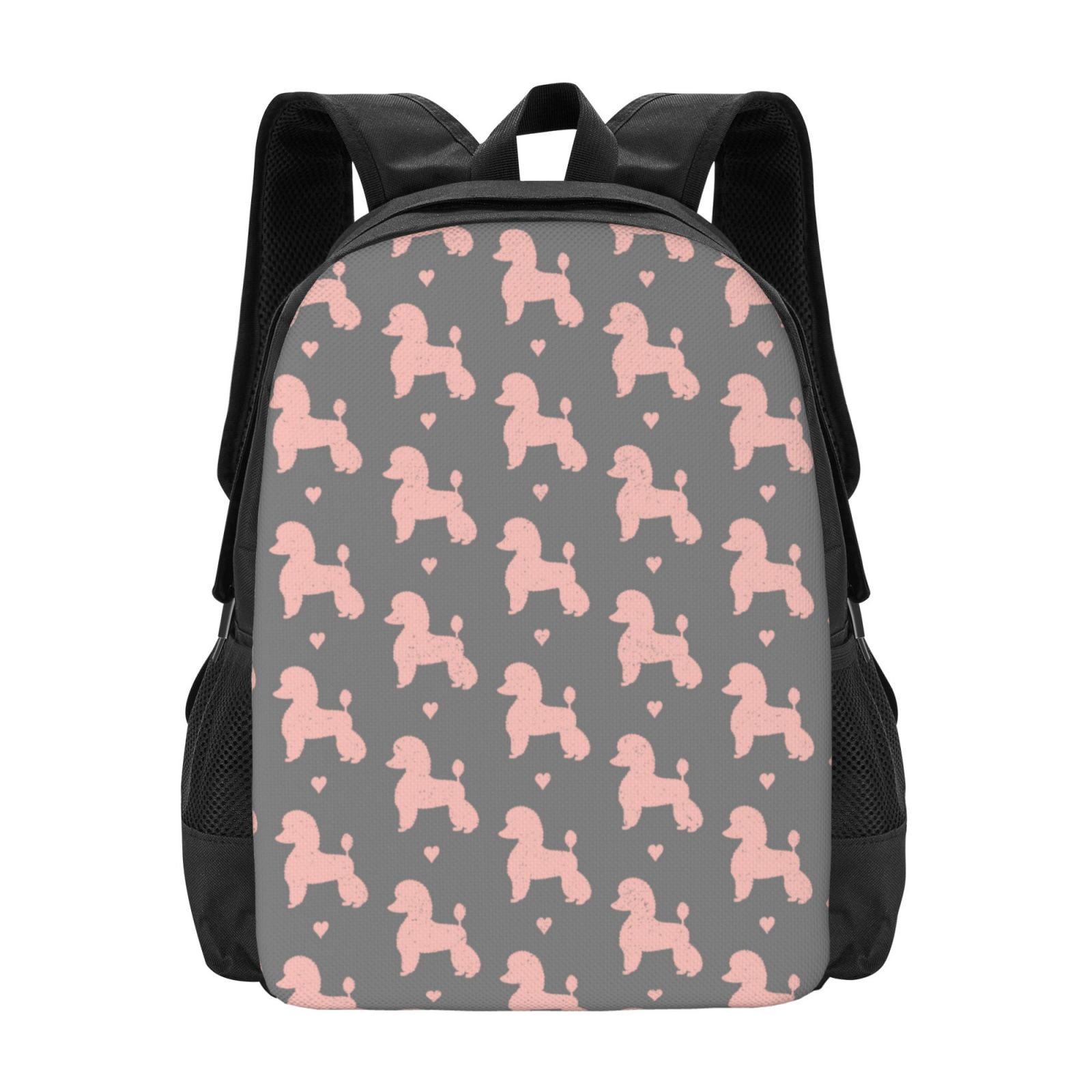 Dog Poodle Print Pattern Premium Backpack main image 0