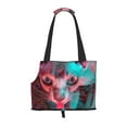 Sigee Psychedelic Hairless Cat for Pet Carrier Bag for Puppy with
