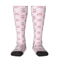 thumbnail image 1 of Sigee Pug And Donut for Socks for Men Women Socks Stocking Compression Socks, 1 of 6