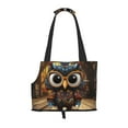 Sigee Quirky Owl With Glasses for Pet Carrier Bag for Puppy with