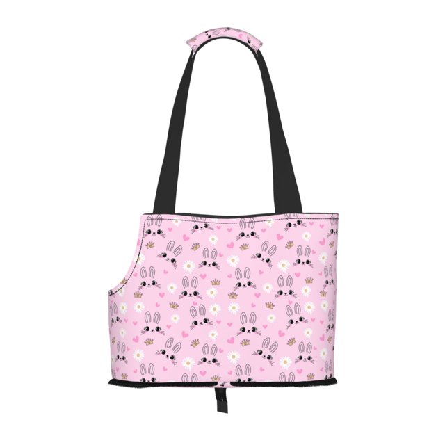 Sigee Rabbit Face for Pet Carrier Bag for Puppy with Pockets for