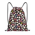 thumbnail image 1 of Sigee Rainbow Flowers for Drawstring Bag String Backpack for Sports, Gym, Swimming, Beach, Travel-Small, 1 of 6