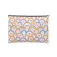 thumbnail image 1 of Sigee Rainbow Flowers for Multipurpose Zipper Pouch Paper Reusable Cosmetic bag for Purse Water Resistant Gift, 1 of 1