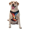 thumbnail image 1 of Sigee Red And Blue Fire Wolf for Adjustable Dog Harness for Small Medium Large Dogs,No Pull, Reflective, Breathable for Walking, Jogging-Large, 1 of 6