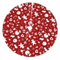 thumbnail image 1 of Sigee Red Christmas Cheer. for Christmas Decoration Tree Skirt Christmas Tree Skirt,Christmas home decor Holiday Tree Skirt Fits Christmas Tree-48", 1 of 7