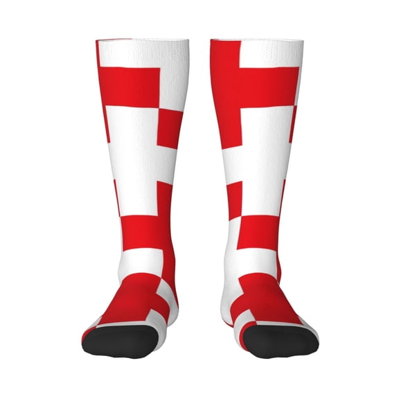 Sigee Red Cross 1 for Socks for Men Women Socks Stocking Compression Socks