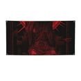 thumbnail image 1 of Sigee Red Gothic Skeleton Throne for Large Happy Holiday Banner for Outdoor Indoor Home Wall Photo Background-Small, 1 of 8