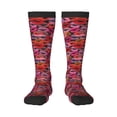 thumbnail image 1 of Sigee Red Lips Kissing for Socks for Men Women Socks Stocking Compression Socks, 1 of 6