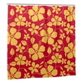 thumbnail image 1 of Sigee Red Vintage Flowers for Waterproof Fabric Shower Curtain 72" W x 72" H for Bathroom Shower Curtain, 1 of 5