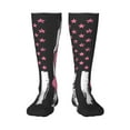 thumbnail image 1 of Sigee Ribbon Breast Cancer Awareness for Socks for Men Women Socks Stocking Compression Socks, 1 of 6