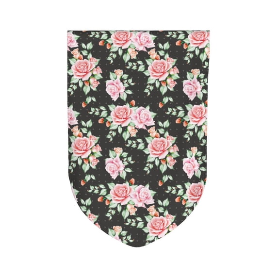 Sigee Rose Flowers Printed Flag12.5 * 18in Outdoor Yard Flags For Garden Decor