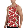 thumbnail image 1 of Sigee Rose Flowers for Men's Workout Tank Top, Athletic Gym Sleeveless Shirt - Quick Dry, Lightweight, Breathable XX-Large, 1 of 9