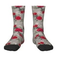 thumbnail image 1 of Sigee Rose Flowers for Premium Children's Socks Unisex School Kids Boys Girls,Soft and Comfy Kids' Socks, 1 of 5