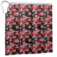thumbnail image 1 of Sigee Rose Flowers for Waterproof Fabric Shower Curtain 72" W x 72" H for Bathroom Shower Curtain, 1 of 5