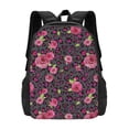 thumbnail image 1 of Sigee Rose Mix Leopard 2 for Simple large capacity backpack Travel Laptop Backpack, Business for Travel and Daily Use, 1 of 9