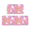 thumbnail image 1 of Sigee Sanrio Ba for Kitchen Mats for Floor 2 Piece Set,Kitchen Rugs for Anti-slip Kitchen Floor Mat(17"x47.2"+17"x29.5"), 1 of 6