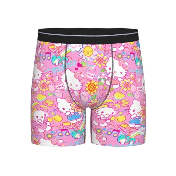 Sigee Sanrio Ba for Men's Boxer Briefs,Moisture Wicking and Breathable,XX-Large