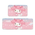 thumbnail image 1 of Sigee Sanrio Bp for Kitchen Mats for Floor 2 Piece Set,Kitchen Rugs for Anti-slip Kitchen Floor Mat(17"x47.2"+17"x29.5"), 1 of 6