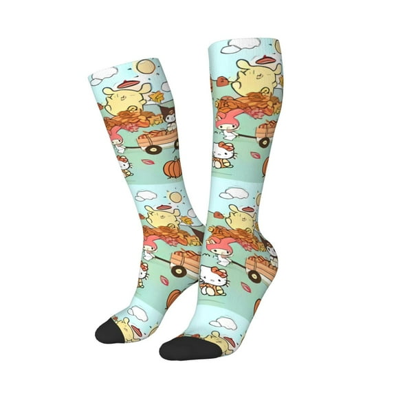 Sigee Sanrio R for Socks for Men Women Gifts for Him Boyfriend Teenage Boys Stocking Stuffers One Size