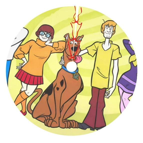 Sigee Scooby-Doo Bl for Christmas Decoration Tree Skirt Christmas Tree Skirt,Christmas Home Decor Holiday Tree Skirt Fits Christmas Tree,36"