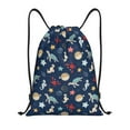 thumbnail image 1 of Sigee Sea Creatures for Drawstring Bag String Backpack for Sports, Gym, Swimming, Beach, Travel-Small, 1 of 6